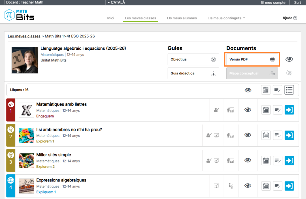 On trobar a la intranet la versió PDF